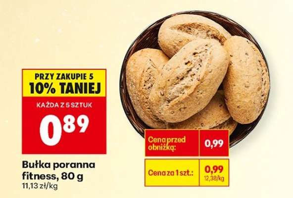 bułka poranna fitness , 80 g