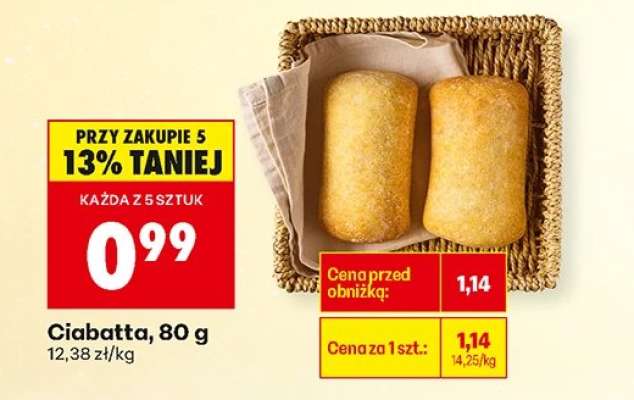 Ciabatta 80 g