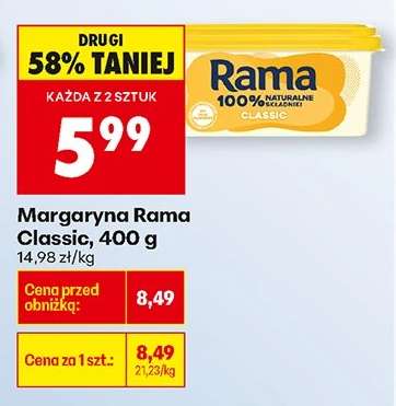 Margaryna Rama Classic 400 g