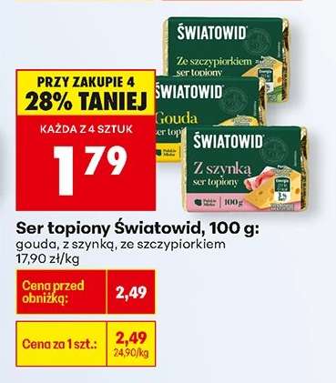 Ser topiony Światowid, 100 g