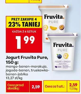 Jogurt Fruvita Pure 150 g
