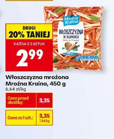 Włoszczyzna mrożona Mroźna Kraina, 450 g