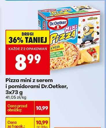 Pizza mini z serem i pomidorami Dr.Oetker 3x73 g