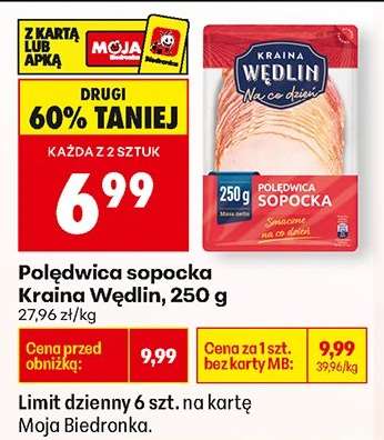 Polędwica Sopocka Kraina Wędlin, 250 g