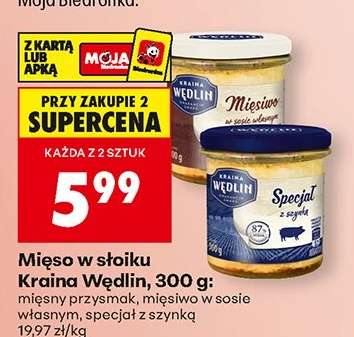 Mięso w słoiku Kraina Wędlin, 300 g