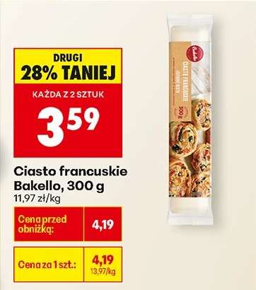 Ciasto francuskie Bakello, 300 g