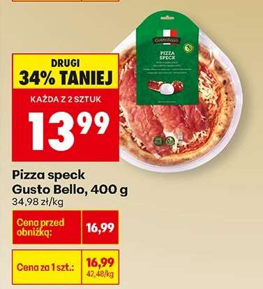 Pizza speck Gusto Bello 400 g
