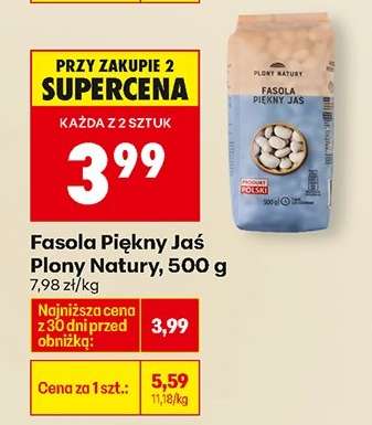 Fasola Piękny Jas Plony Natury 500 g