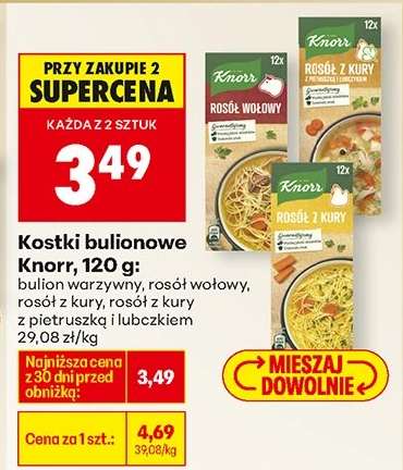 Kostki bulionowe Knorr, 120 g