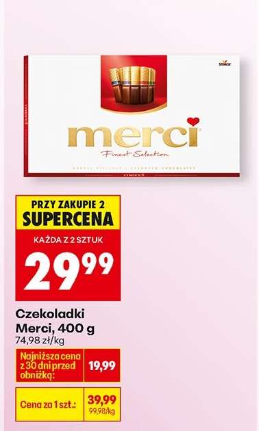 Czekoladki Merci, 400 g