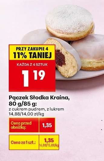 Pączek Słodka Kraina, 80 g/85 g