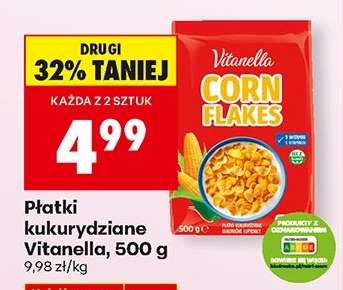 Płatki kukurydziane Vitanella, 500 g