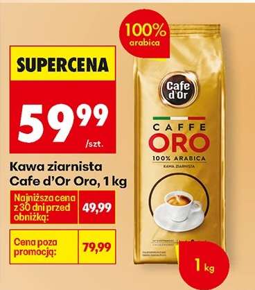 Kawa ziarnista Cafe d’Or Oro, 1 kg