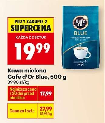 Kawa mielona Cafe d'Or Blue , 500 g