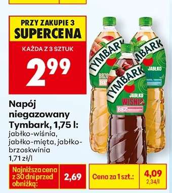Napój niegazowany Tymbark 1,75 l