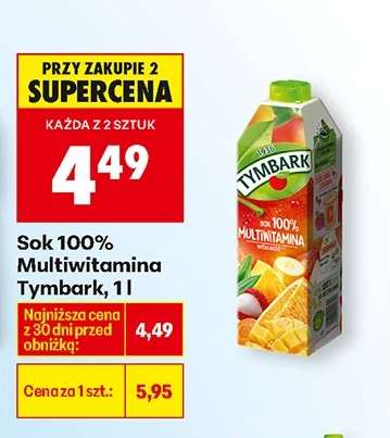 Sok 100 Multiwitamina Tymbark , 1l