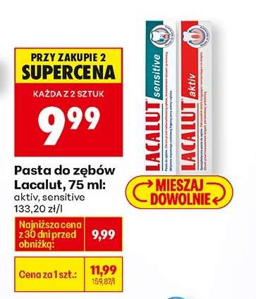 Pasta do zębów Lacalut, 75 ml