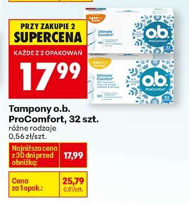 Tampony o.b. ProComfort 32 szt