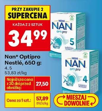 Nan Optipro Nestlé 650 g :
