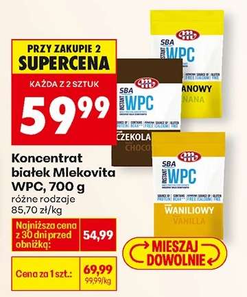 Koncentrat białek Mlekovita WPC, 700 g