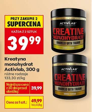 Kreatyna monohydrat Activlab, 300 g
