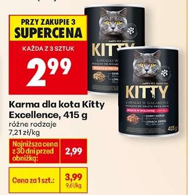 Karma dla kota Kitty Excellence, 415 g