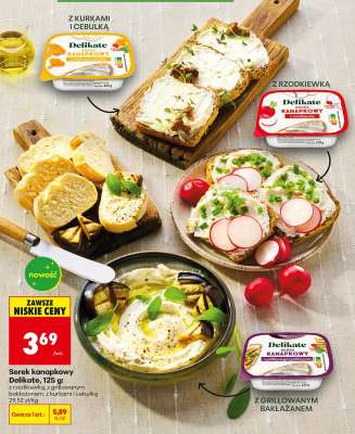 Serek kanapkowy Delikate, 125 g