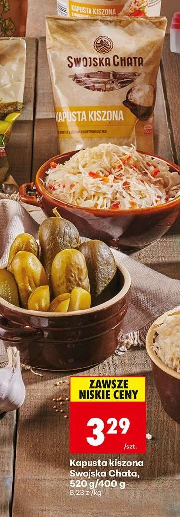 Kapusta kiszona Swojska Chata , 520 g / 400 g