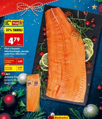 Filet z łososia atlantyckiego porcja rodzinna Marinero