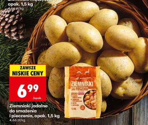Ziemniaki jadalne do smażenia i pieczenia, opak. 1,5 kg