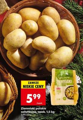 Ziemniaki polskie sałatkowe , opak . 1,5 kg
