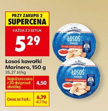 Łosoś kawałki Marinero, 150 g