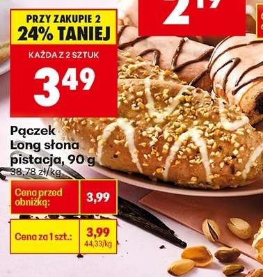 Pączek Long słona pistacja, 90 g
