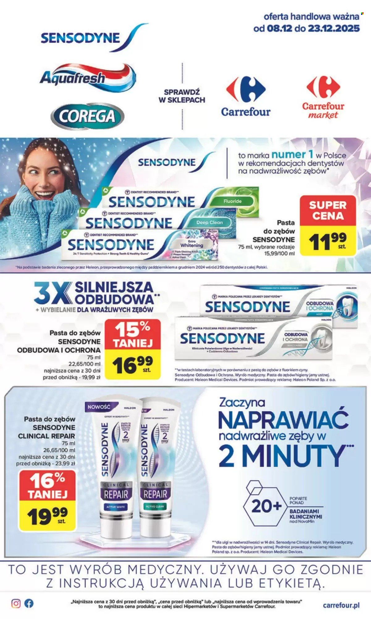 Gazetka Carrefour - 8.12.2025 - 23.12.2025. Strona 1