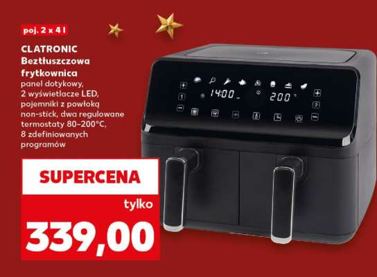 CLATRONIC Beztłuszczowa frytkownica