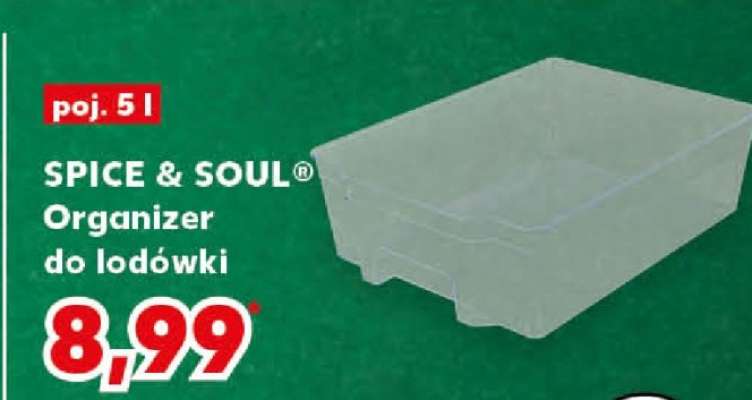 SPICE & SOUL® Organizer do lodówki