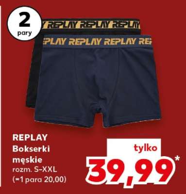REPLAY Bokserki męskie