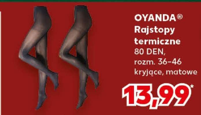 OYANDA® Rajstopy termiczne
