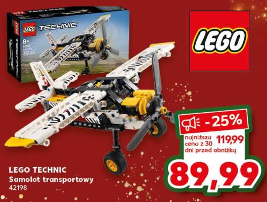 LEGO TECHNIC Samolot transportowy 42198