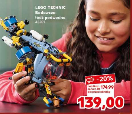 LEGO TECHNIC Badawcza łódź podwodna 42201