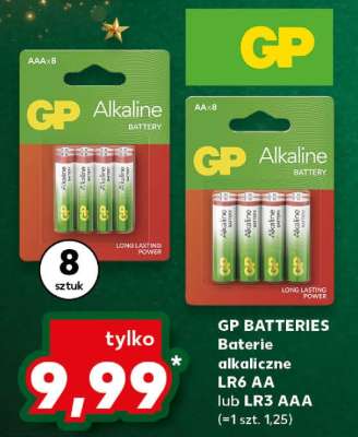 GP BATTERIES Baterie alkaliczne LR6 AA lub LR3 AAA