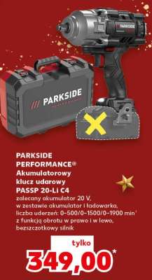 PARKSIDE PERFORMANCE® Akumulatorowy klucz udarowy PASSP 20-Li C4