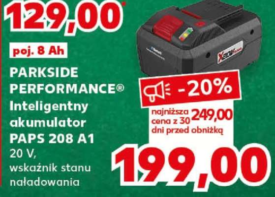 PARKSIDE PERFORMANCE® Inteligentny akumulator PAPS 208 A1