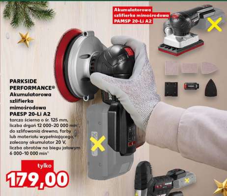 Akumulatorowa szlifierka mimośrodowa PAMSP 20-Li A2