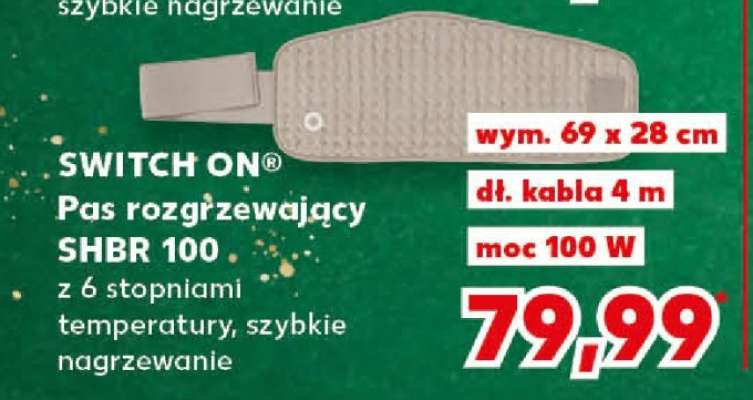 SWITCH ON® Pas rozgrzewający SHBR 100