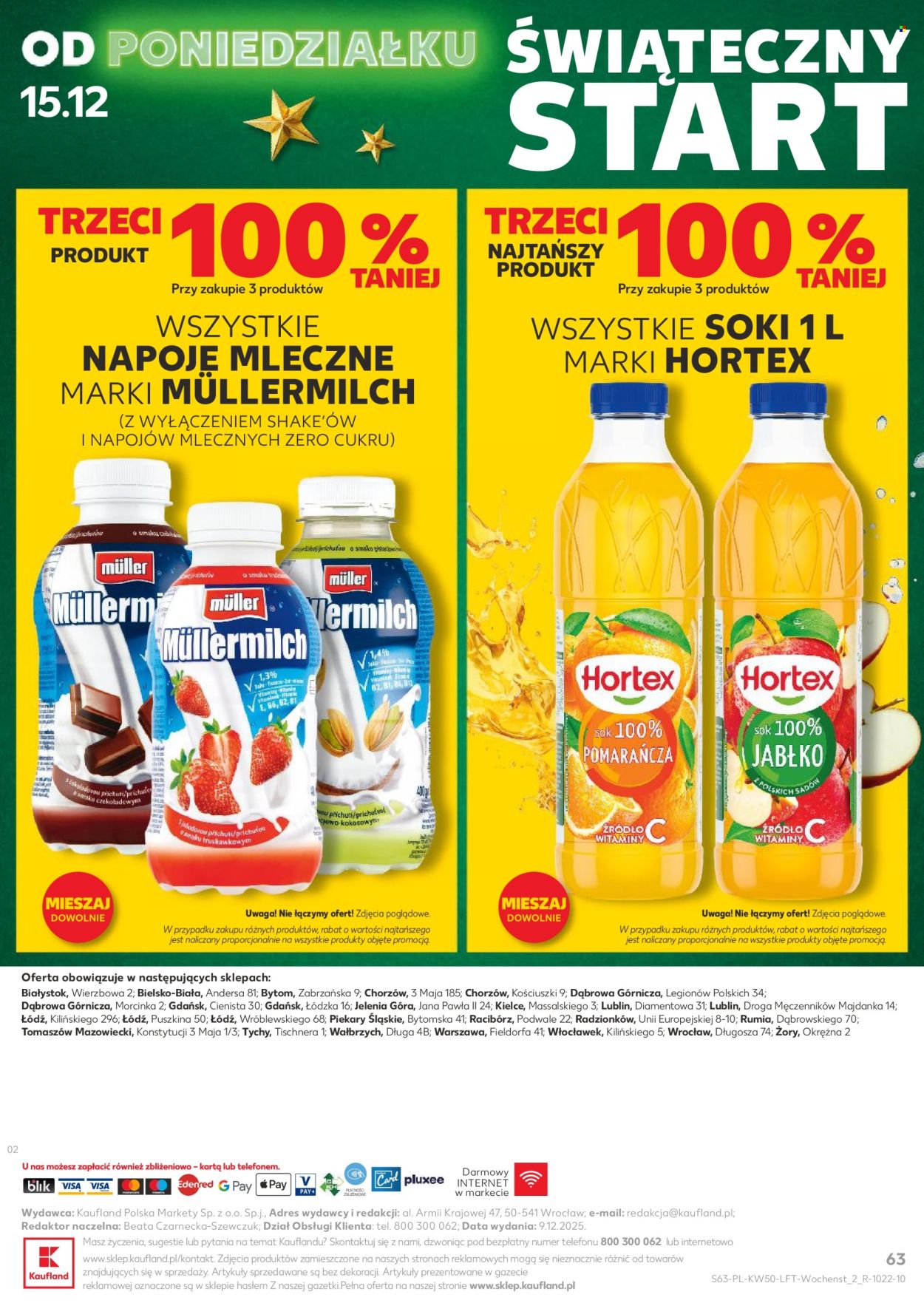 Gazetka Kaufland - 10.12.2025 - 16.12.2025. Strona 63