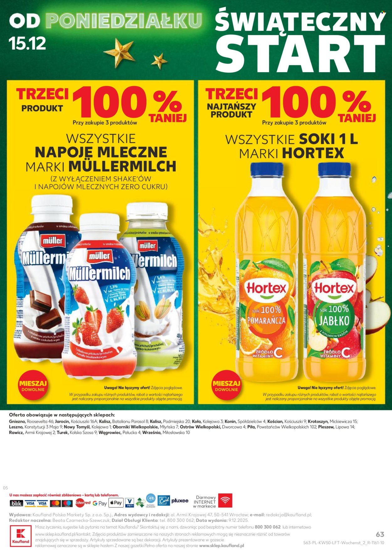 Gazetka Kaufland - 10.12.2025 - 16.12.2025. Strona 63