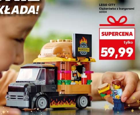 LEGO CITY Ciężarówka z burgerami 60404