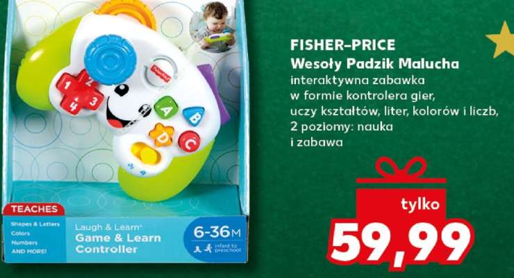 FISHER-PRICE Wesoły Padzik Malucha