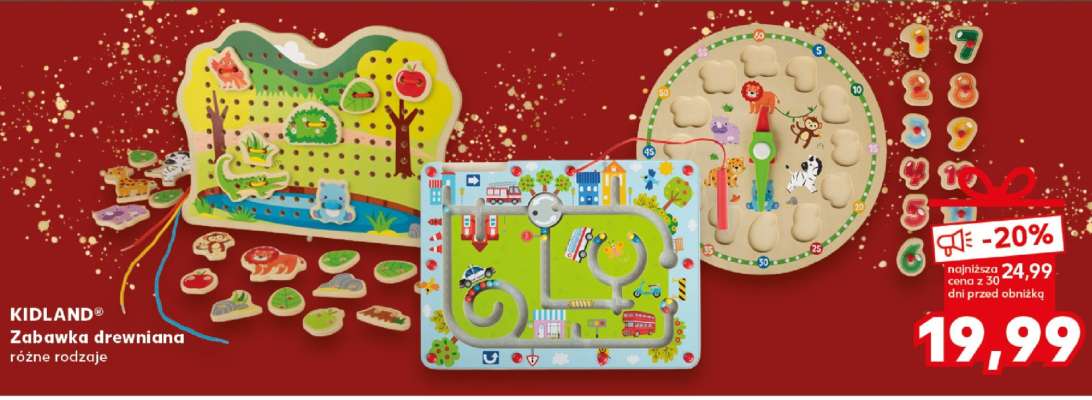 KIDLAND® Zabawka drewniana